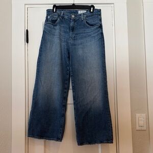 Ag Adriano Goldschmied Blue Ankle Jeans